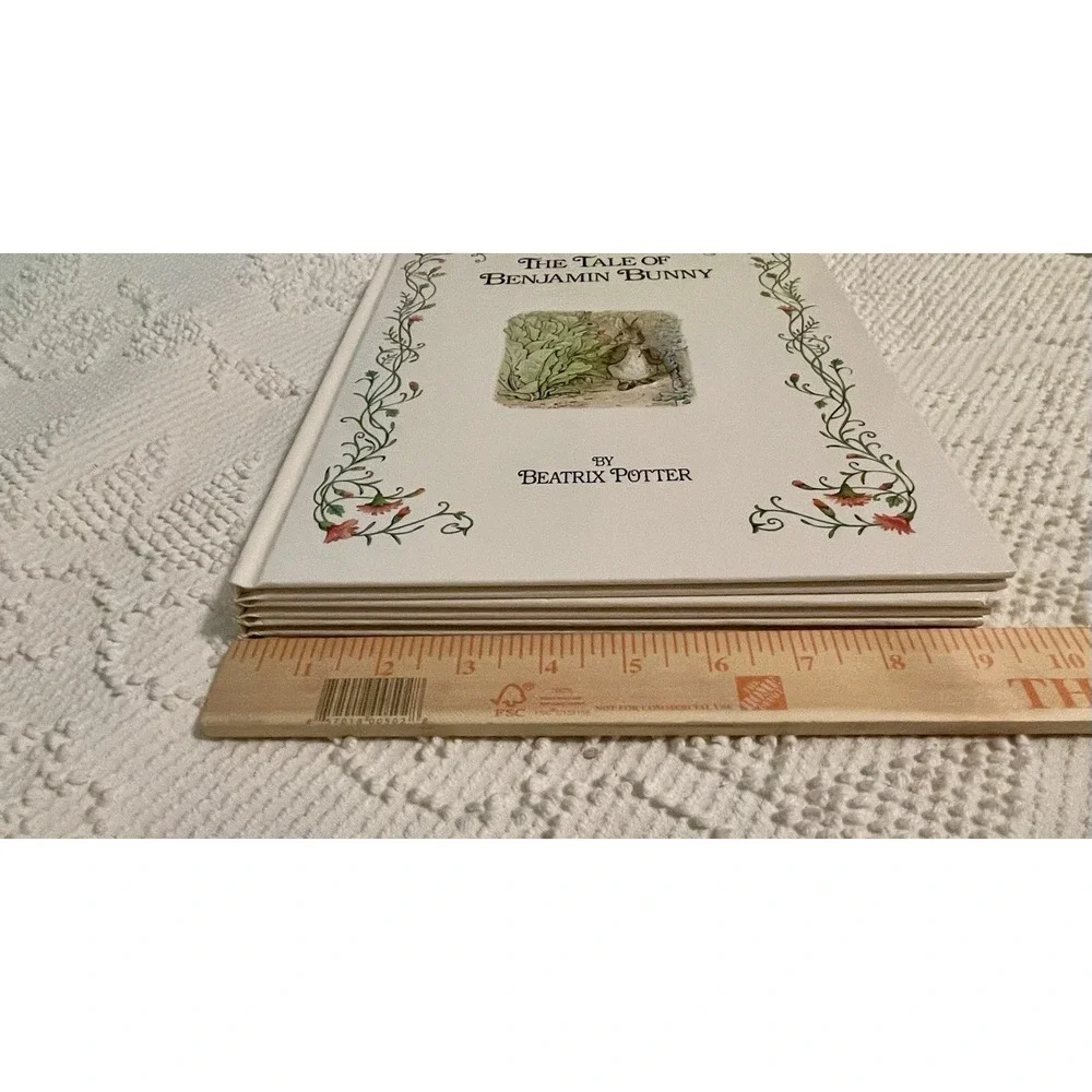 Beatrix Potter Peter Rabbit-Jemima Puddle-Duck- Benjamin Bunny- Tom Kitten Set 4